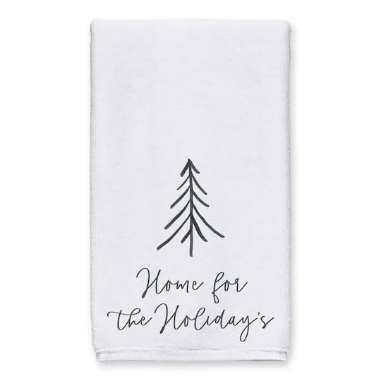 Home For the Holidays Trees Tea Towels - Set of 2